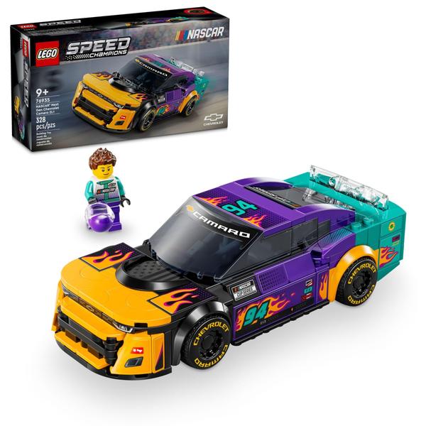 Imagem de Conjunto de construção LEGO Speed Champions NASCAR Next Gen Chevrolet Camaro ZL1 76935