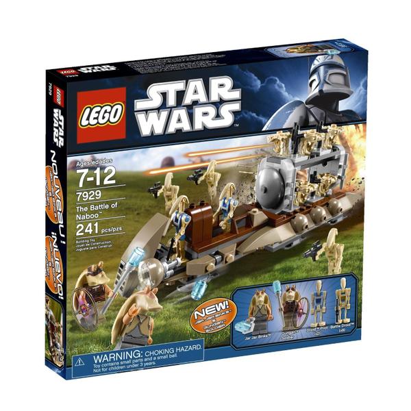 Conjunto de construção LEGO Star Wars The Battle of Naboo 7929 Imagem de Conjunto de construção LEGO Star Wars The Battle of Naboo 7929