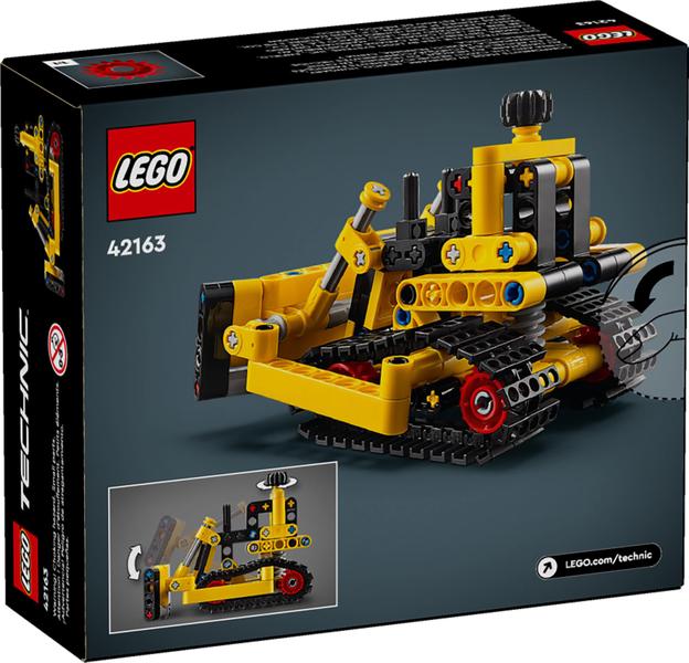 Imagem de Conjunto de construção LEGO Technic Heavy-Duty Bulldozer 42163