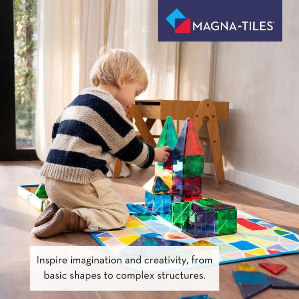 Imagem de Conjunto de construção magnética Magna Tiles Classic 100 peças