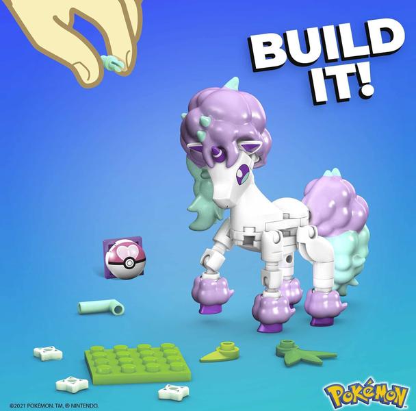 Imagem de Conjunto de construção Mega Construx Pokémon Power Pack Galarian Ponyta