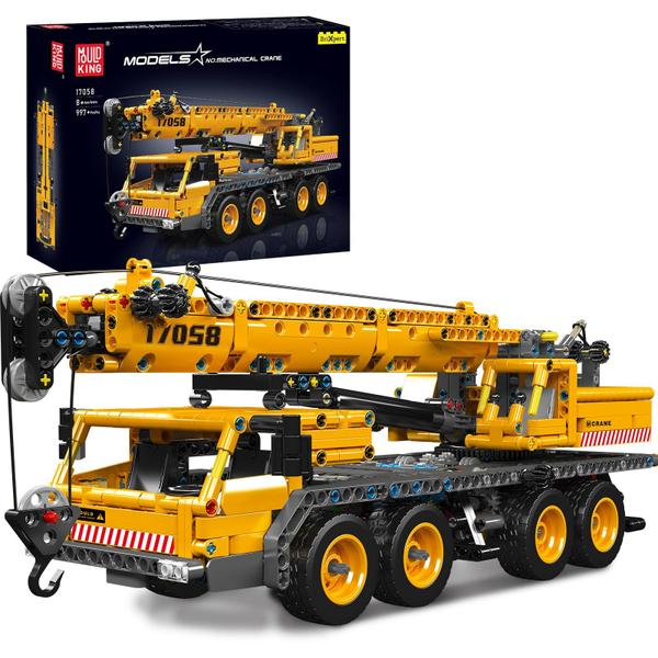 Imagem de Conjunto de construção Mold King City Mobile Crane Truck 17058 997 unidades