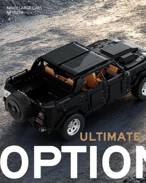 Imagem de Conjunto de construção Nifeliz L002 modelo de carro off-road para adultos