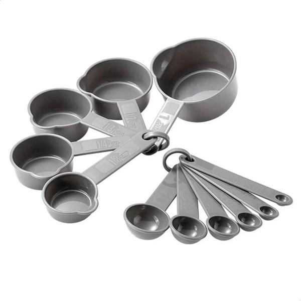 Imagem de Conjunto de Cozinha 15 Utensílios Em Silicone com Cabo de Madeira e Balde Organizador