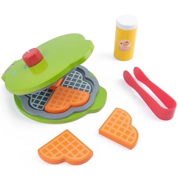 Conjunto de Cozinha de Madeira para Meninas - Brinquedo Educativo para Brincar de Fazer Comida Imagem de Conjunto de Cozinha de Madeira para Meninas - Brinquedo Educativo para Brincar de Fazer Comida