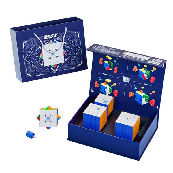 Imagem de Conjunto de cubos BromoCube MoYu Meilong Magnetic 2x2 3x3 4x4 5x5