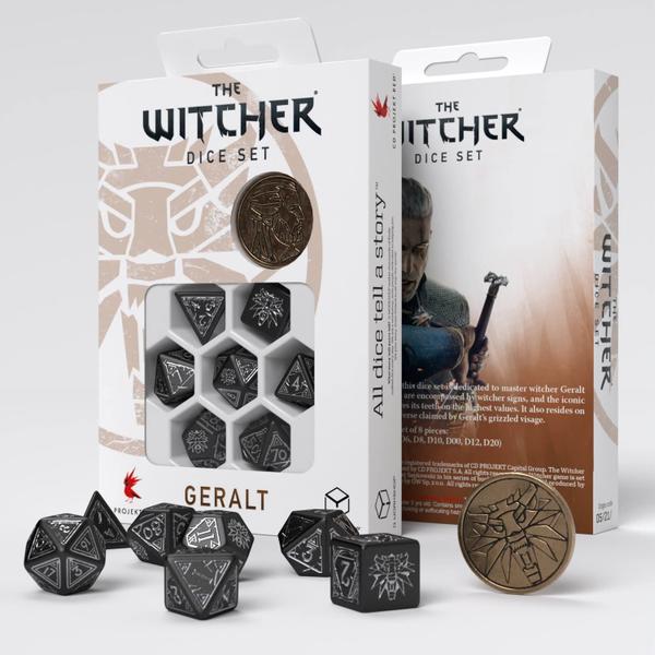 Imagem de Conjunto de dados Q-Workshop The Witcher Geralt Silver Sword x8