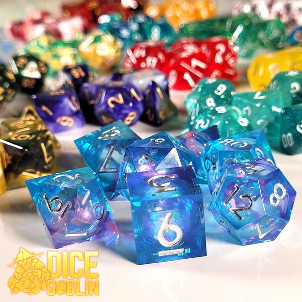 Imagem de Conjunto de dados RPG Forged Dice Co. Conjunto Dice Goblin Mystery