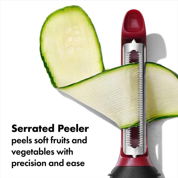 Conjunto de descascador OXO Good Grips 3 Peças - Beterraba, Erva-Doce, Yam Imagem de Conjunto de descascador OXO Good Grips 3 Peças - Beterraba, Erva-Doce, Yam