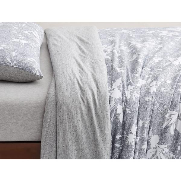 Imagem de Conjunto de edredom Calvin Klein Home Printed Queen, 3 peças de algodão