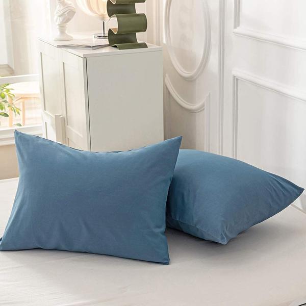 Imagem de Conjunto de edredom Houseri King Lake Blue de 3 peças