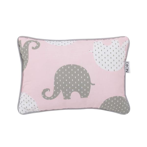 Imagem de Conjunto de edredom NoJo Dreamer Pink/Grey Elephant 8 peças