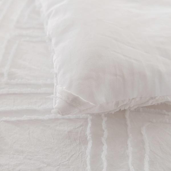 Imagem de Conjunto de edredom SLEEPBELLA Queen Diamond Tufted Design branco