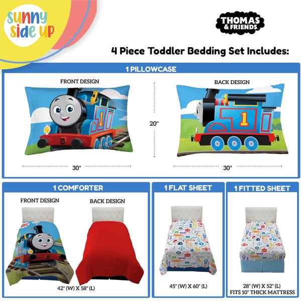 Imagem de Conjunto de edredom Sunny Side Up Mattel Thomas & Friends Toddler