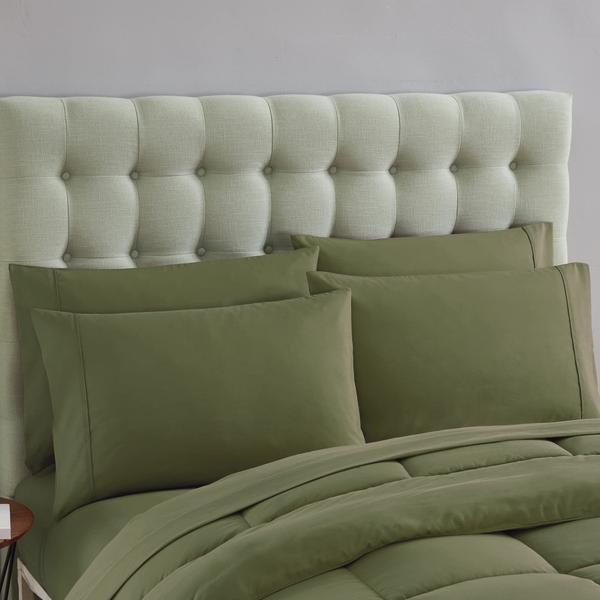 Imagem de Conjunto de edredom Sweet Home Collection, 7 peças, tamanho real, Sage