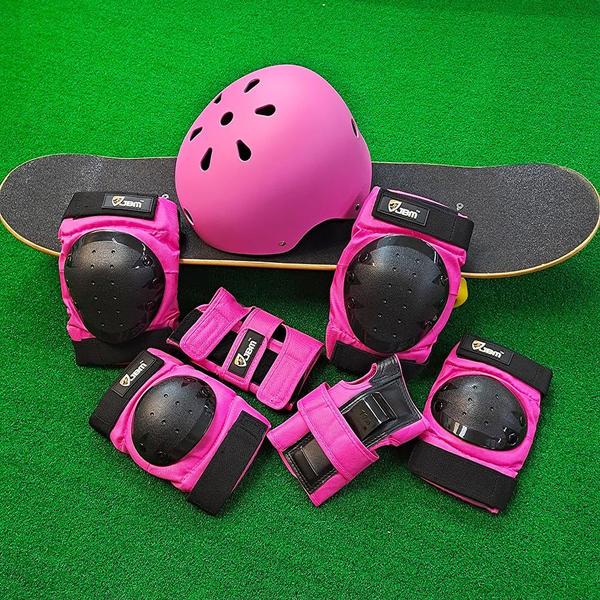 Imagem de Conjunto de equipamentos de proteção JBM Adult & Kid para iniciantes em patinação