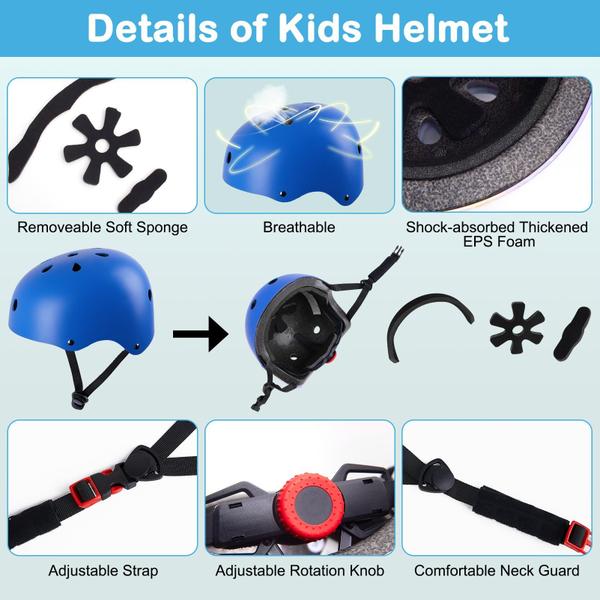 Imagem de Conjunto de equipamentos de proteção Unicorn Catcher Kids Helmet 3-8 anos