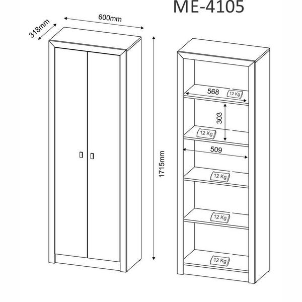 Imagem de Conjunto de Escritório com Escrivaninha 02 pç CJ18-028 Tecnomóbili