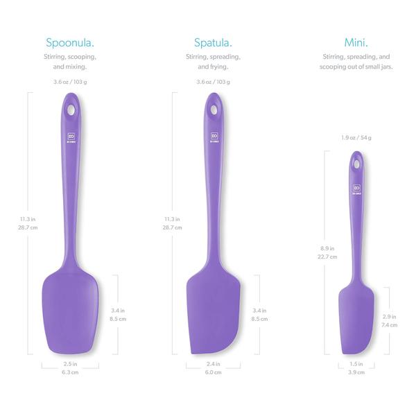 Conjunto de espátulas da série Oro Silicone Seamless, 3 peça - di Oro Living Imagem de Conjunto de espátulas da série Oro Silicone Seamless, 3 peça