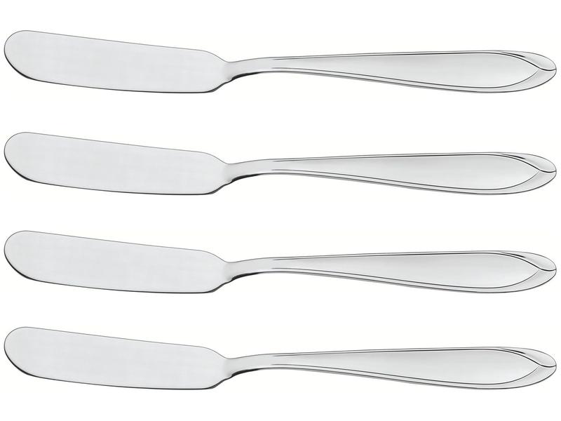 Conjunto de Espátulas para Manteiga Inox Tramontina Laguna 4 Peças Imagem de Conjunto de Espátulas para Manteiga Inox Tramontina Laguna 4 Peças