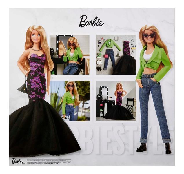 Imagem de Conjunto de estúdio de moda Barbie Barbie Style com boneca e acessórios