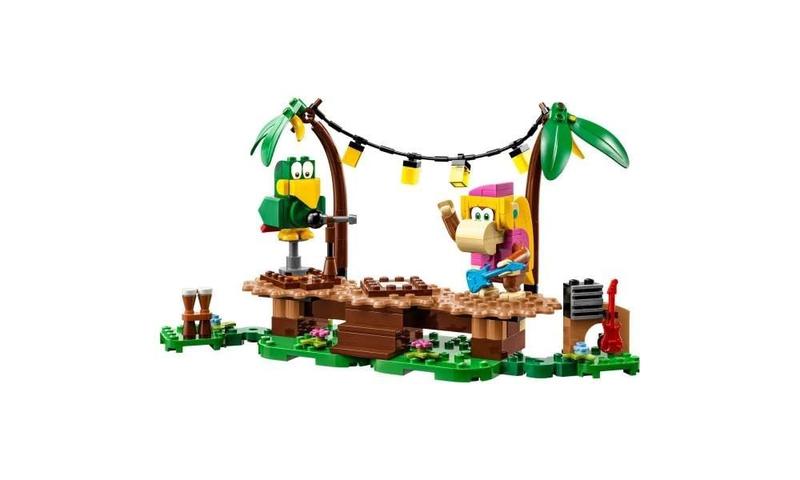 Conjunto de expansão LEGO Super Mario Dixie Kong's Jungle Jam 71421 Imagem de Conjunto de expansão LEGO Super Mario Dixie Kong's Jungle Jam 71421