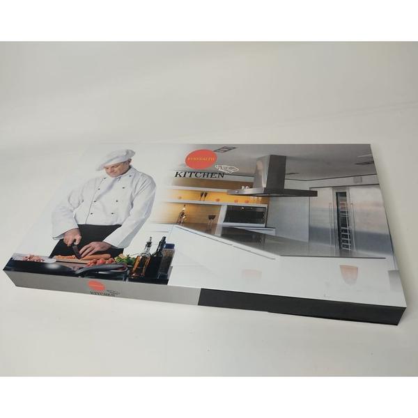 Conjunto de faca cozinha europeia aço inoxidável lâmina preta 6 peças conjunto chef conjunto especial - FACAMADEIRA Imagem de Conjunto de faca cozinha europeia aço inoxidável lâmina preta 6 peças conjunto chef conjunto especial