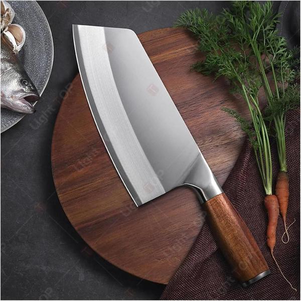 Imagem de Conjunto de Facas de Chef Japonesas Profissionais - Santoku, Cutelo e Faca para Filé