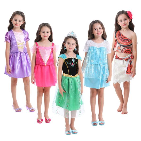 Imagem de Conjunto de fantasia de princesa Pretend Play VGOFUN Girls 3-6y