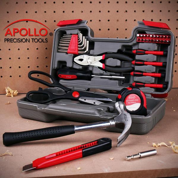 Imagem de Conjunto de ferramentas Apollo Tools Original de 39 peças com caixa de ferramentas DT9706