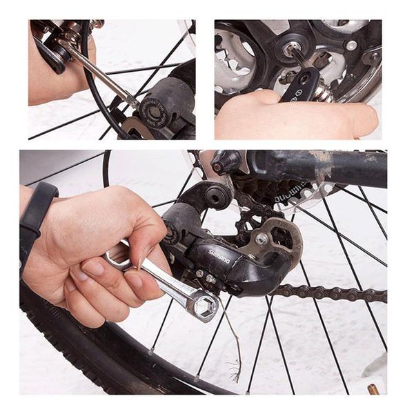 Conjunto de ferramentas de reparo de bicicletas 12 em 1 Vida Buenas com estojo - Lightbek Official Store Imagem de Conjunto de ferramentas de reparo de bicicletas 12 em 1 Vida Buenas com estojo