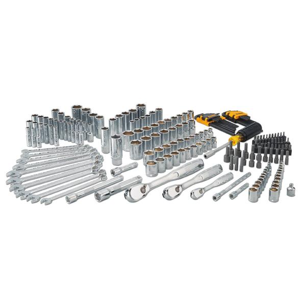 Imagem de Conjunto de ferramentas DEWALT Mechanics, 205 peças, 1/4, 3/8 e 1/2 Drive