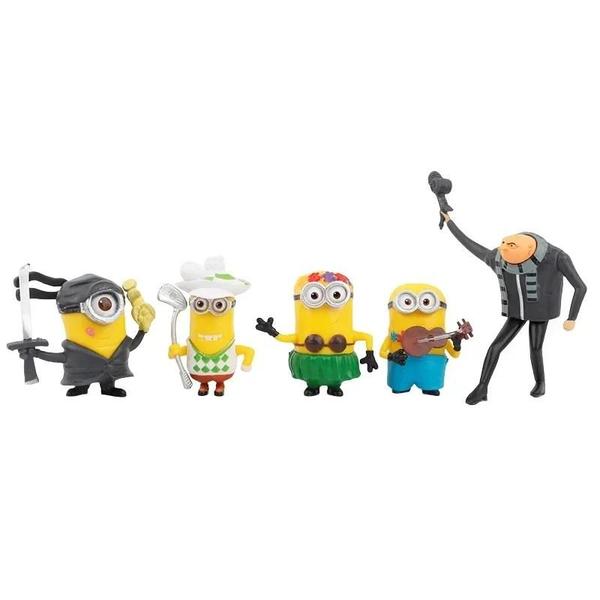 Imagem de Conjunto De Figuras De Ação Despicable Me Minion 10 Unidades Kevin Bob Gru Olhos 3D Com Armas