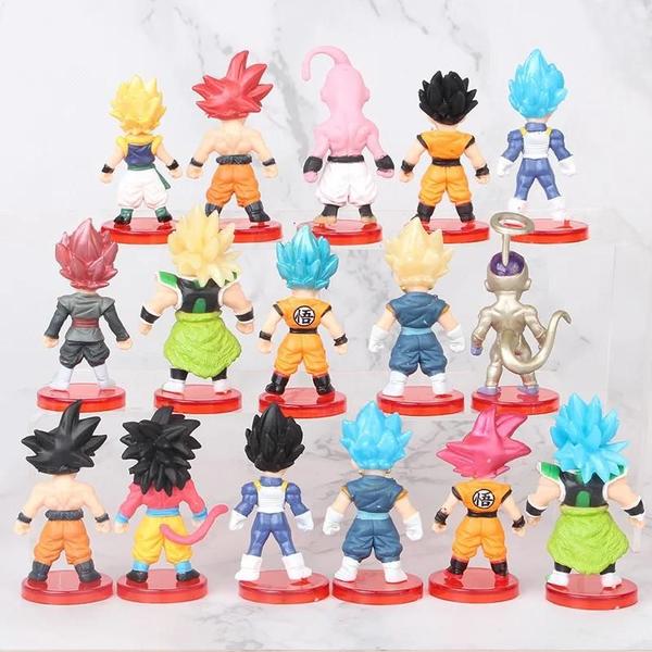 Imagem de Conjunto de Figuras de Ação Dragon Ball Z (8-21 peças) - Goku, Vegeta, Broly e Outros