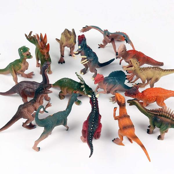 Imagem de Conjunto de figuras de dinossauro EOIVSH Realistic Jurassic Kids de 3 a 5 anos