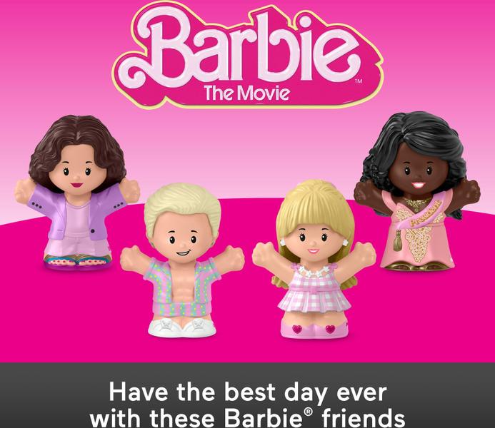 Imagem de Conjunto de figuras Little People Collector Barbie The Movie