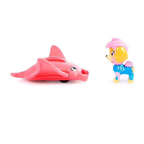 Conjunto de Figuras - Skye e Raia Manta - Aqua Pups - Patrulha Canina - Sunny Imagem de Conjunto de Figuras - Skye e Raia Manta - Aqua Pups - Patrulha Canina - Sunny