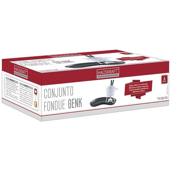 Conjunto De Fondue Genk 6 Peças - HAUSKRAFT Imagem de Conjunto De Fondue Genk 6 Peças