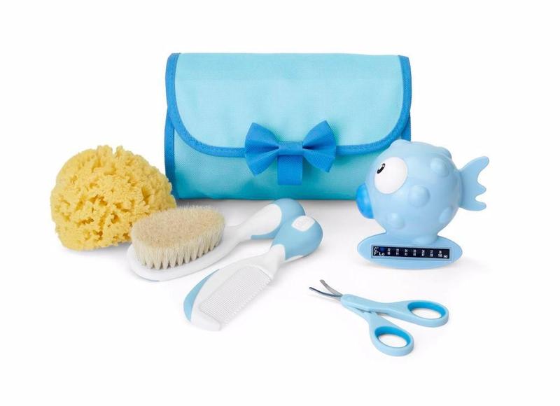 Imagem de Conjunto de Higiene Meu Primeiro Beauty Set Chicco Azul