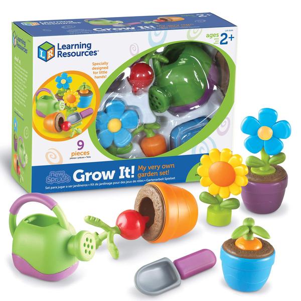 Imagem de Conjunto de jardinagem e recursos de aprendizagem New Sprouts Grow It! 9 peças