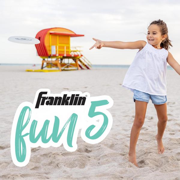 Imagem de Conjunto de jogos ao ar livre Franklin Sports Fun 5 Combo para crianças