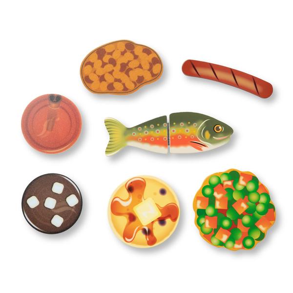 Conjunto de jogos Camp Stove Melissa & Doug Let's Explore 24 peças Imagem de Conjunto de jogos Camp Stove Melissa & Doug Let's Explore 24 peças