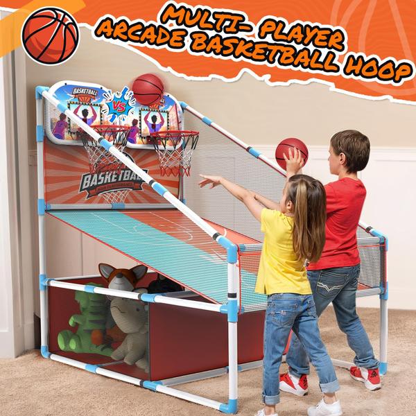 Imagem de Conjunto de jogos de basquete de arcade Iyoyo LED Light para 2 jogadores 3-12Y