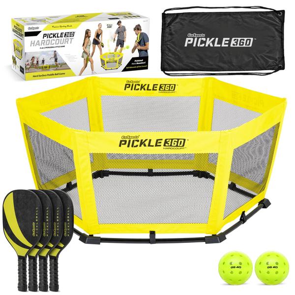 Imagem de Conjunto de jogos de remo GoSports Pickle 360 Hardcourt