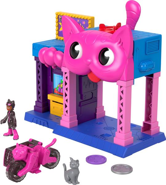 Conjunto de jogos Fisher-Price Imaginext DC Super Friends Catwoman com mais de 3 anos Imagem de Conjunto de jogos Fisher-Price Imaginext DC Super Friends Catwoman com mais de 3 anos