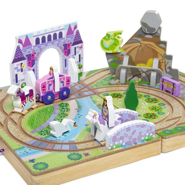 Conjunto de jogos Melissa & Doug Take-Along Tabletop Kingdom 19 unidades Imagem de Conjunto de jogos Melissa & Doug Take-Along Tabletop Kingdom 19 unidades