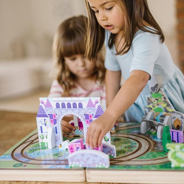 Conjunto de jogos Melissa & Doug Take-Along Tabletop Kingdom 19 unidades Imagem de Conjunto de jogos Melissa & Doug Take-Along Tabletop Kingdom 19 unidades