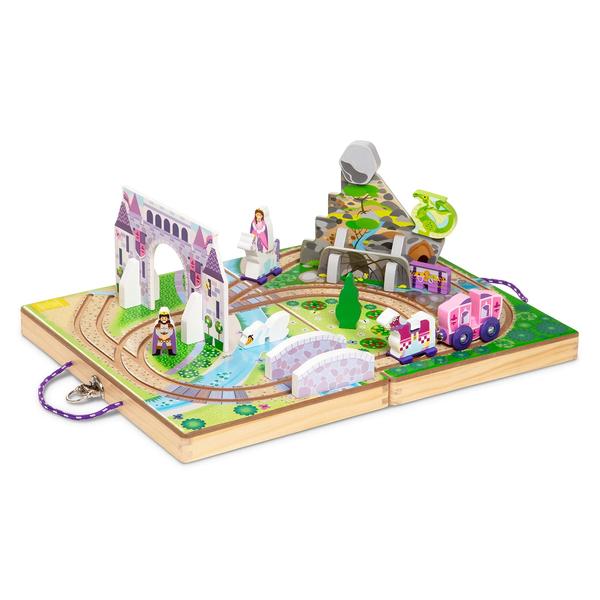 Conjunto de jogos Melissa & Doug Take-Along Tabletop Kingdom 19 unidades Imagem de Conjunto de jogos Melissa & Doug Take-Along Tabletop Kingdom 19 unidades