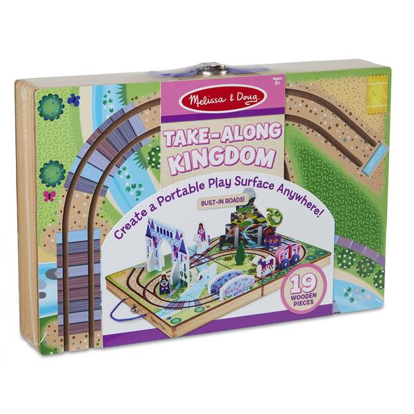 Conjunto de jogos Melissa & Doug Take-Along Tabletop Kingdom 19 unidades Imagem de Conjunto de jogos Melissa & Doug Take-Along Tabletop Kingdom 19 unidades