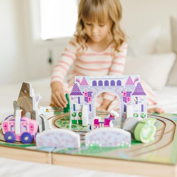 Conjunto de jogos Melissa & Doug Take-Along Tabletop Kingdom 19 unidades Imagem de Conjunto de jogos Melissa & Doug Take-Along Tabletop Kingdom 19 unidades